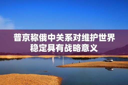 普京称俄中关系对维护世界稳定具有战略意义