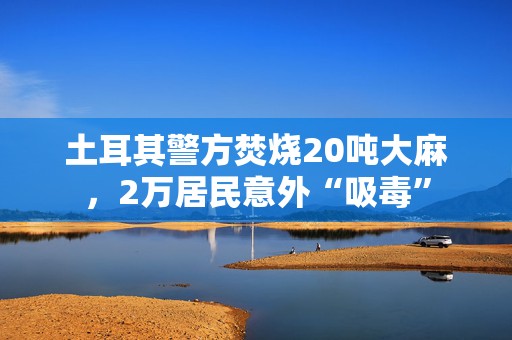 土耳其警方焚烧20吨大麻，2万居民意外“吸毒”