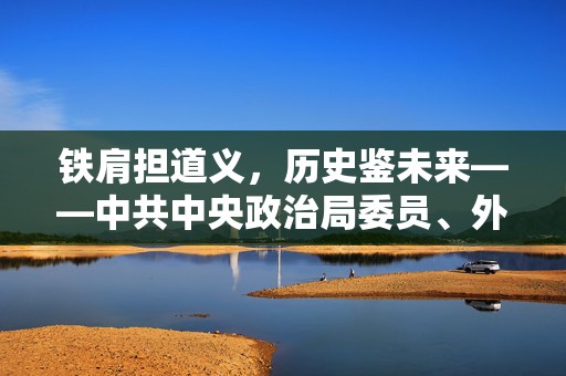 铁肩担道义，历史鉴未来——中共中央政治局委员、外交部长王毅谈习近平主席对俄罗斯进行国事访问并出席纪念苏联伟大卫国战争胜利80周年庆典