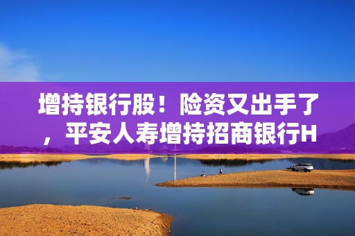 增持银行股！险资又出手了，平安人寿增持招商银行H股