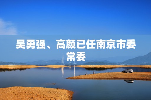 吴勇强、高颜已任南京市委常委