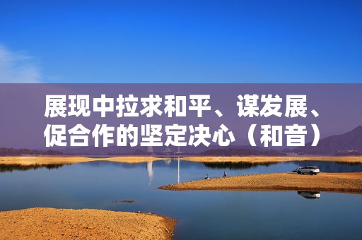 展现中拉求和平、谋发展、促合作的坚定决心（和音）