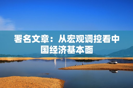 署名文章：从宏观调控看中国经济基本面