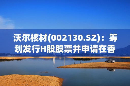沃尔核材(002130.SZ)：筹划发行H股股票并申请在香港联交所上市