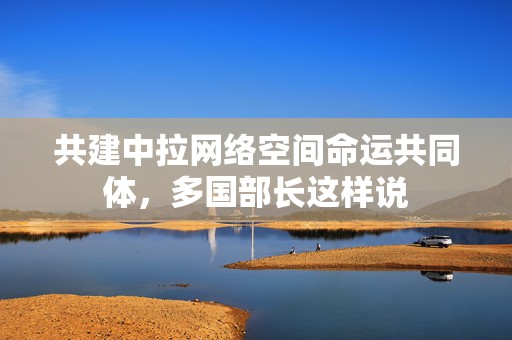 共建中拉网络空间命运共同体，多国部长这样说