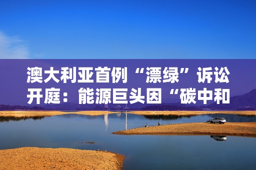 澳大利亚首例“漂绿”诉讼开庭：能源巨头因“碳中和”承诺遭起诉