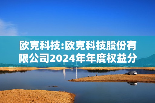 欧克科技:欧克科技股份有限公司2024年年度权益分派实施公告