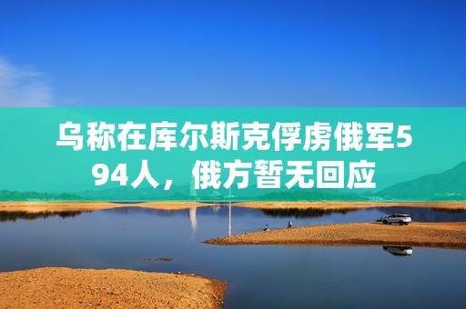 乌称在库尔斯克俘虏俄军594人，俄方暂无回应  第1张