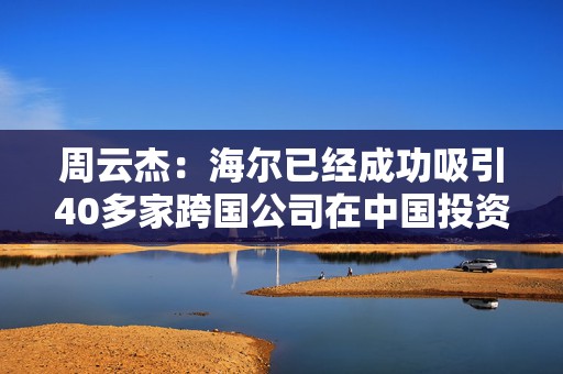 周云杰：海尔已经成功吸引40多家跨国公司在中国投资  第1张
